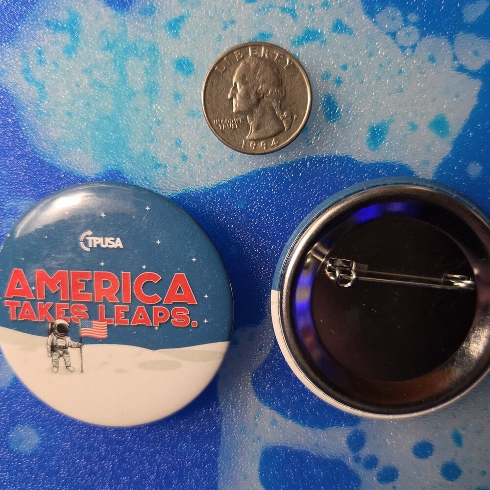TPUSA America Takes Leaps pin